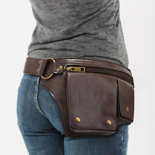 Sac de jambe moto femme