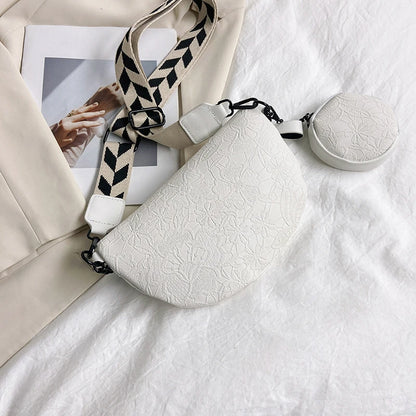 Sac banane femme fleuri
