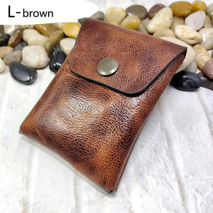 Pochette cuir homme ceinture