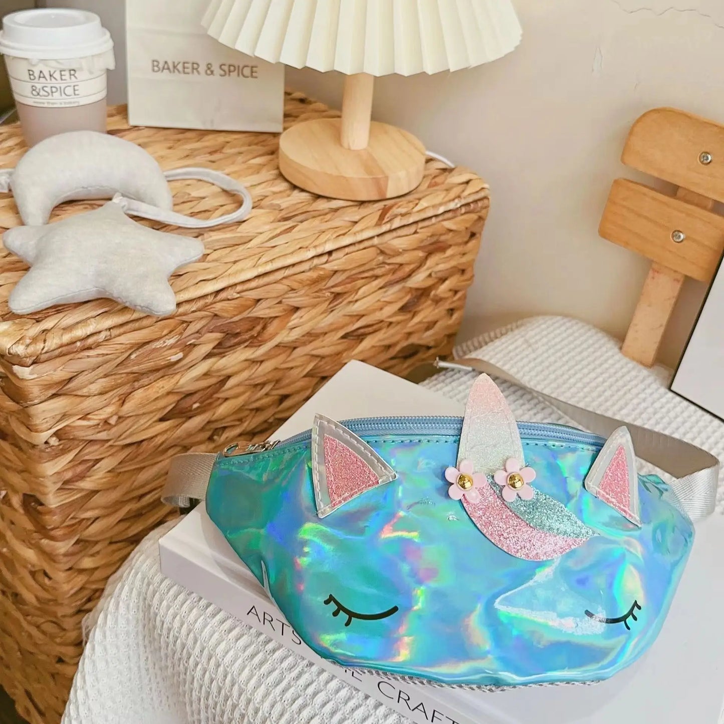Sac banane licorne