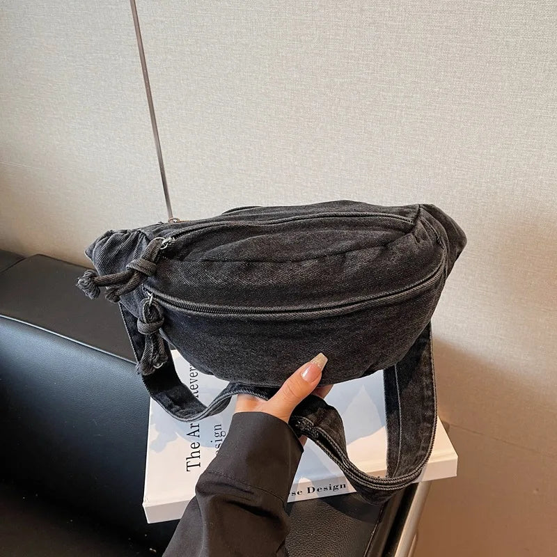 Sac banane jean