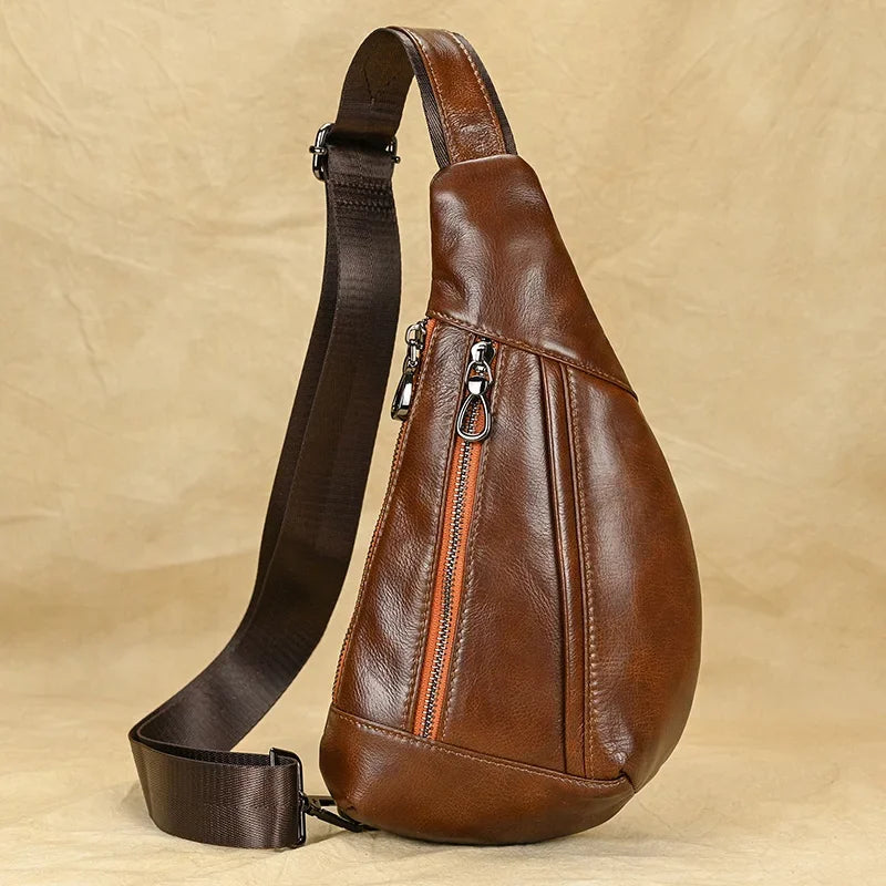 Sac banane homme cuir