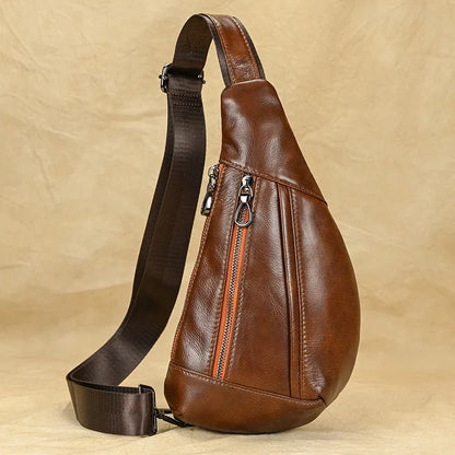 Sac banane homme cuir