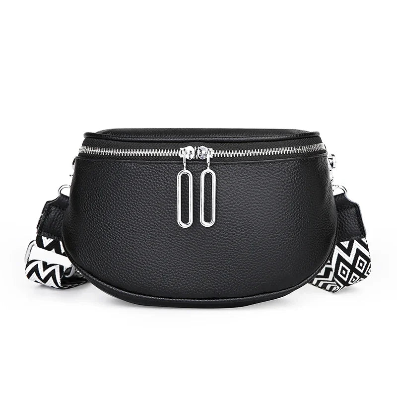 Sac banane femme cuir