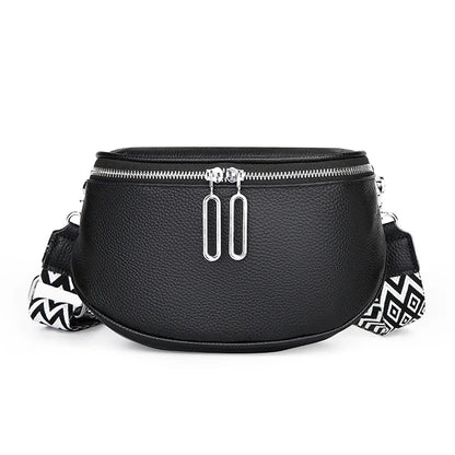 Sac banane femme cuir