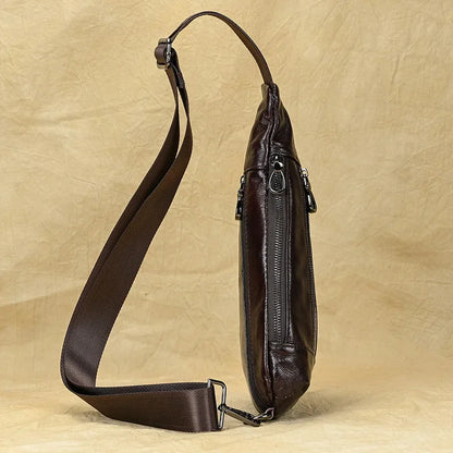 Sac banane homme cuir