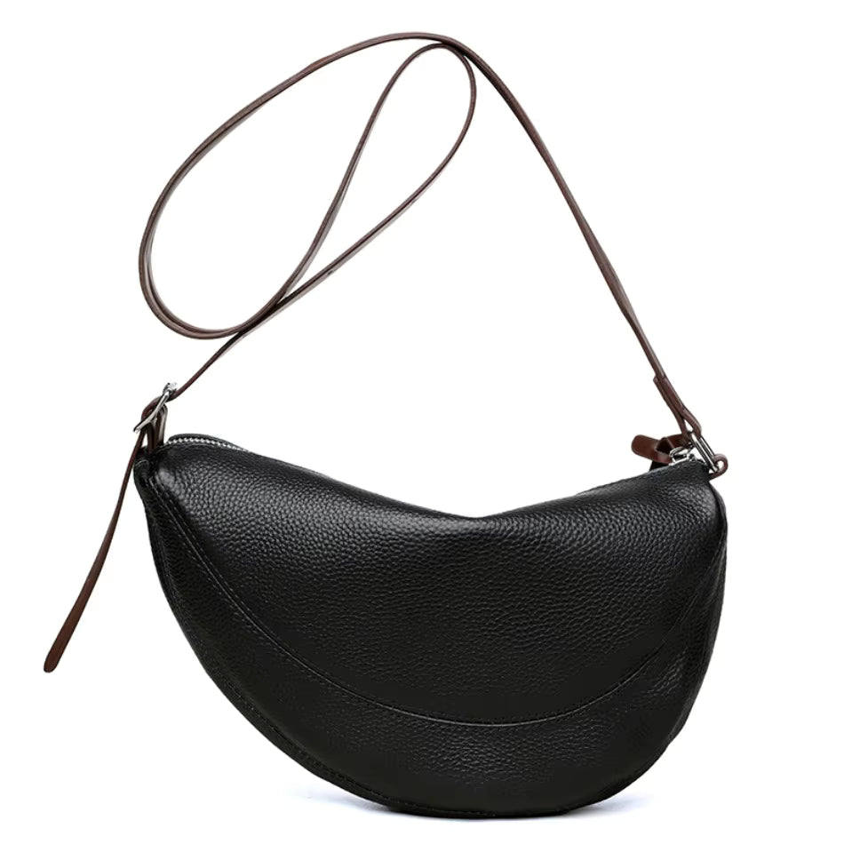 Sac demi-lune cuir
