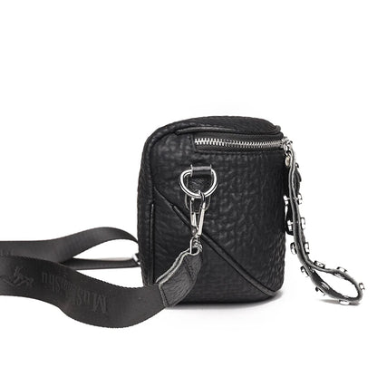 Grand sac banane femme cuir