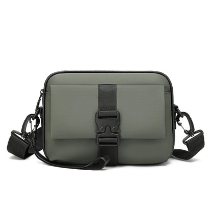 Sac à bandoulière en cuir PU souple pour hommes, petit sac à main décontracté de bonne qualité, pochette de jour