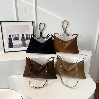 sac a mains femme sac bandouillère femme Sacs à bandoulière vintage pour femmes, sac messager en daim souple, sac Hobo, grande capacité, sacs à main de créateur de luxe, fourre-tout initiés, mode 2024
