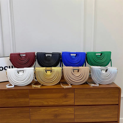 Sac demi-lune luxe