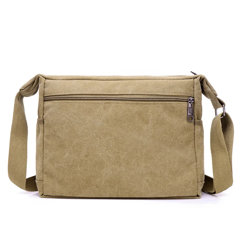 Hommes toile sacs à bandoulière fourre-tout décontracté voyage hommes sac à bandoulière de luxe sacs de messager mode haute qualité sac à main