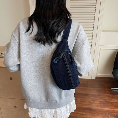 Sac banane jean