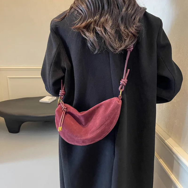 Sac à main demi-lune