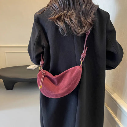 Sac à main demi-lune