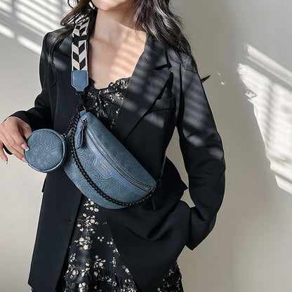 Sac banane femme fleuri