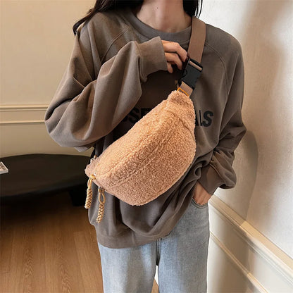 Sac banane moumoute femme