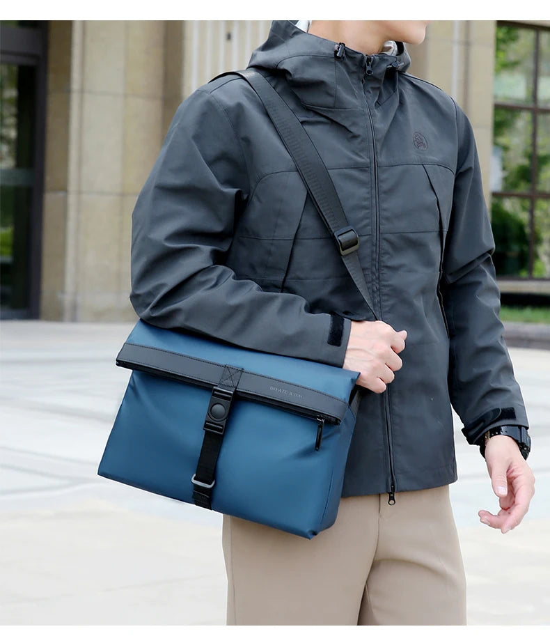 Oxford Messenger Hobos Sac à main pour homme, sac à main pour homme, haute qualité, mince, grande capacité, initié