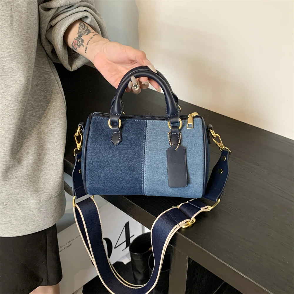 Sac bandoulière jean