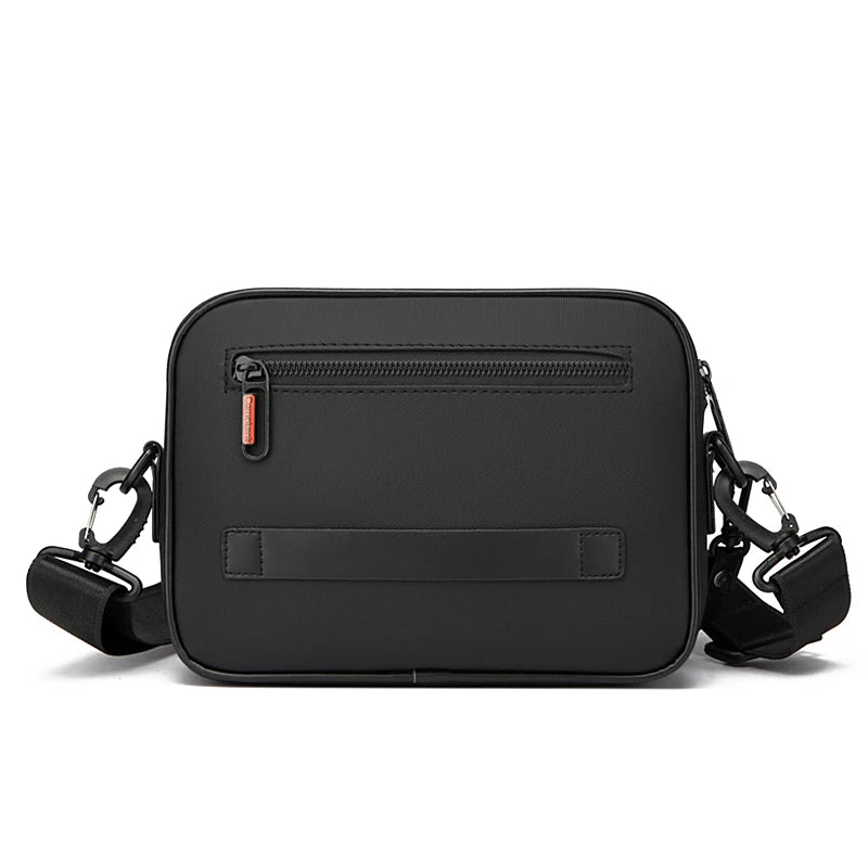 Sac à bandoulière en cuir PU souple pour hommes, petit sac à main décontracté de bonne qualité, pochette de jour