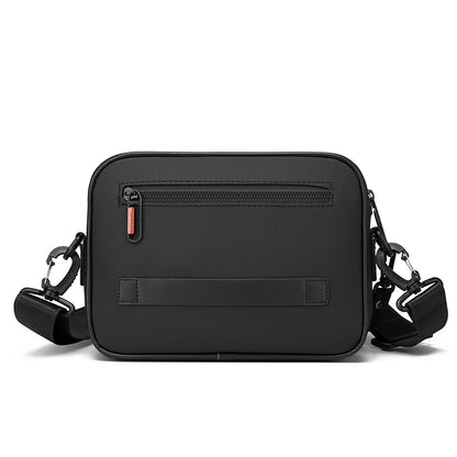 Sac à bandoulière en cuir PU souple pour hommes, petit sac à main décontracté de bonne qualité, pochette de jour