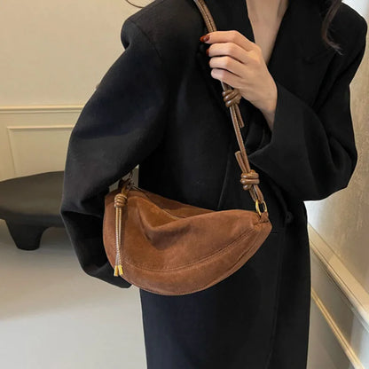 Sac à main demi-lune