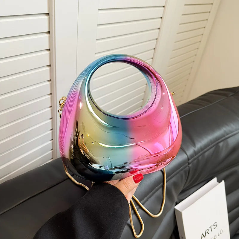 sac de luxe femme pochette soirée femme sac a main femme luxe MOODS-Pochettes de soirée dorées pour femmes, sacs à main et sacs à main de créateurs de luxe, sac de poignet à poignée ronde, fête de mariage, 2024
