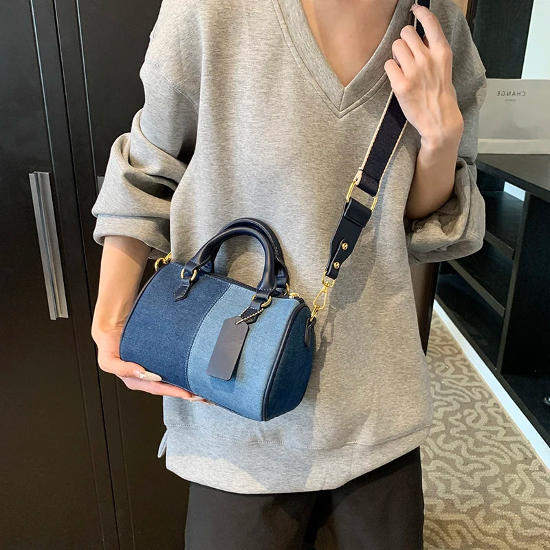 Sac bandoulière jean