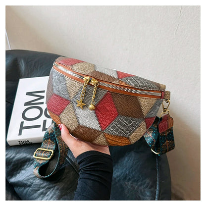 Sac banane patchwork