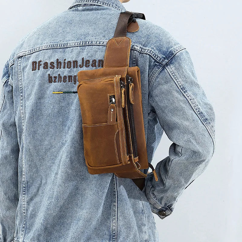 Sac banane avec poches devant