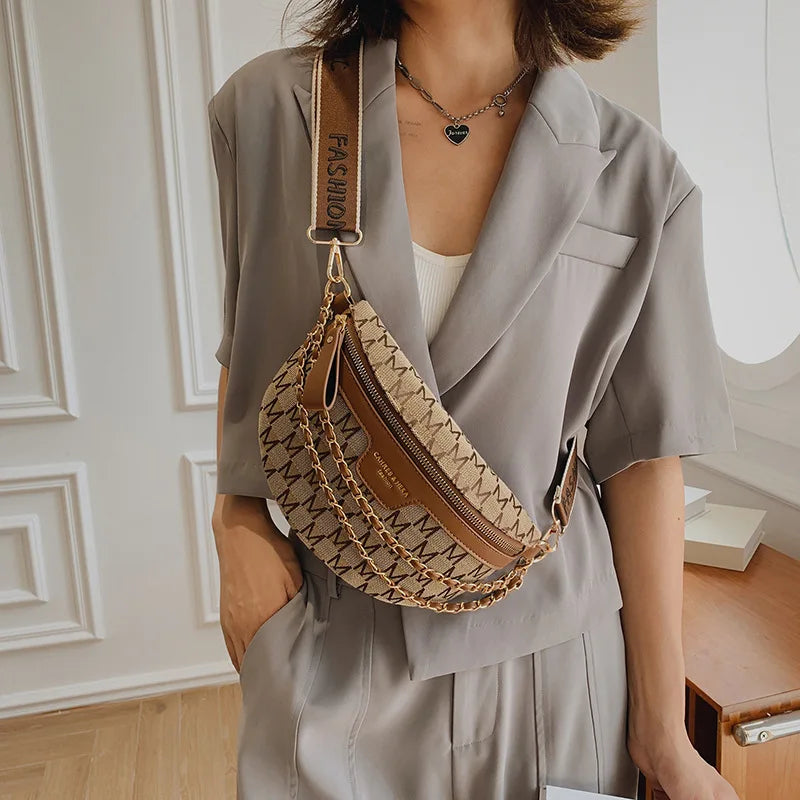 Sac banane avec chaîne