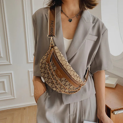 Sac banane avec chaîne