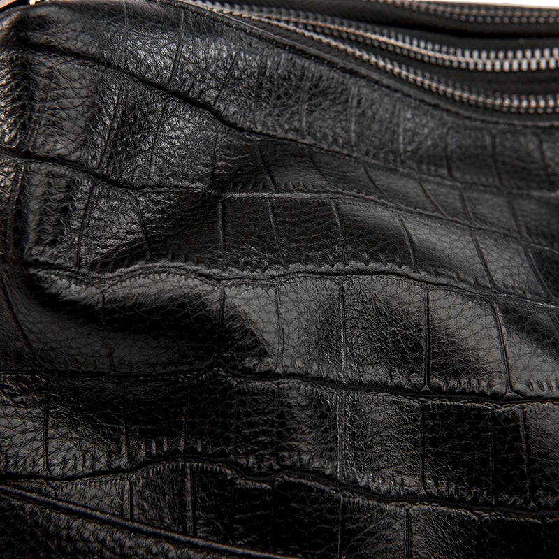 Sacs à main en cuir véritable pour femmes, sacs à bandoulière pour femmes, haute qualité, ouverture à trois couches, 100%