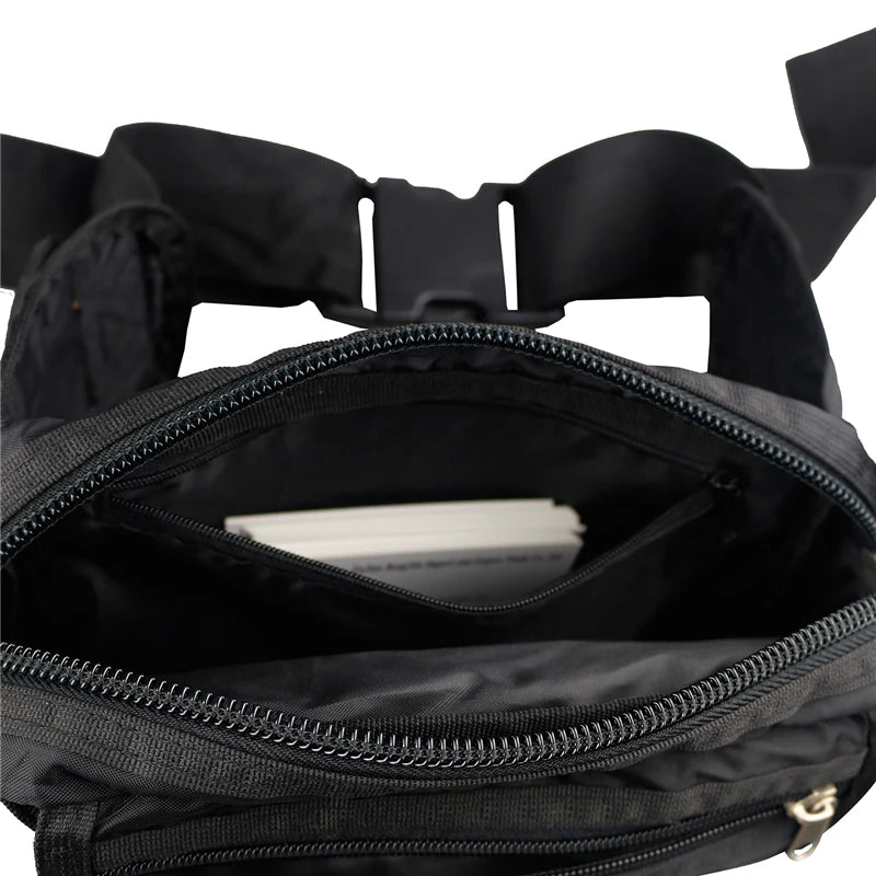 Sac banane avec plusieurs pochettes
