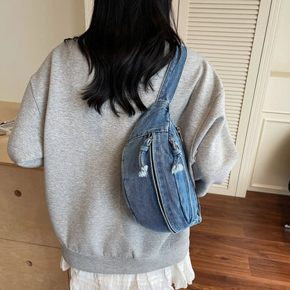 Sac banane jean