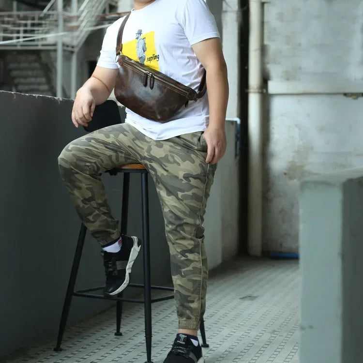 Sac banane homme vintage