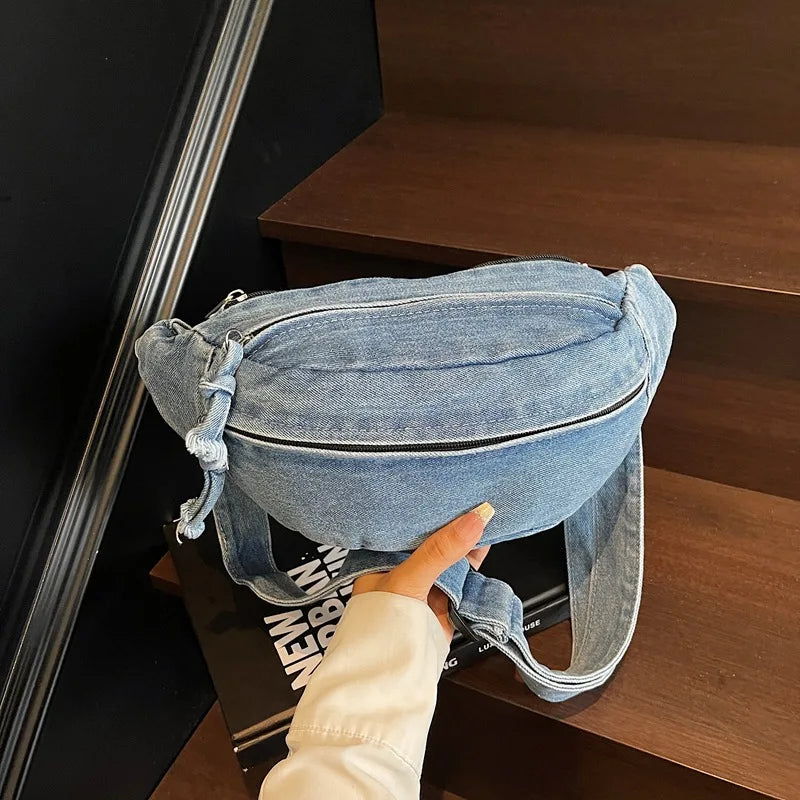 Sac banane jean