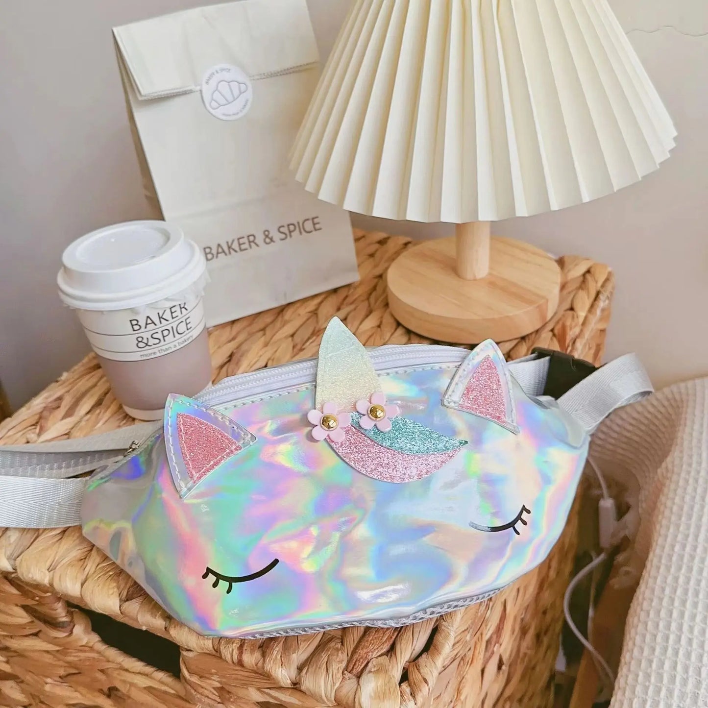 Sac banane licorne