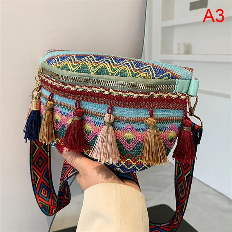 Sac banane brodé