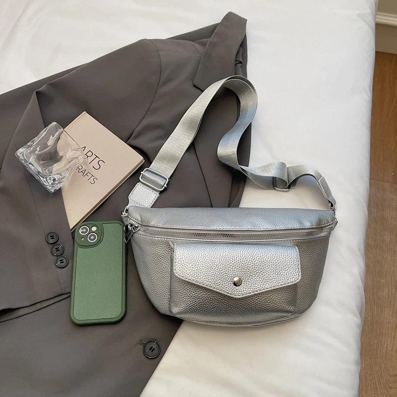 Sac banane avec poche devant