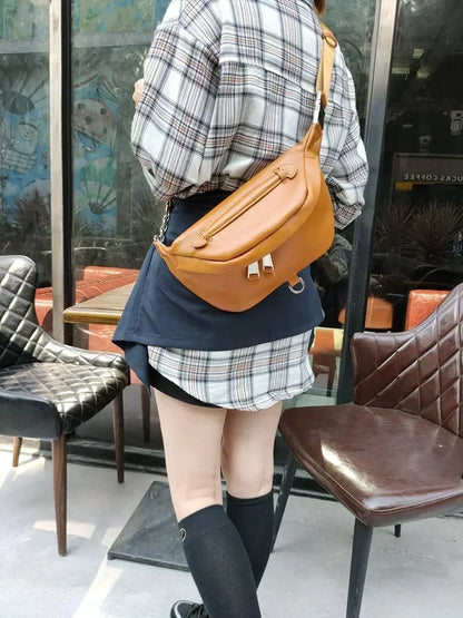 Sac banane cuir pour femme