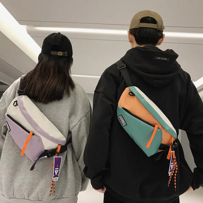 Banane sac coloré