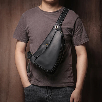 sac banane bandouliere cuir