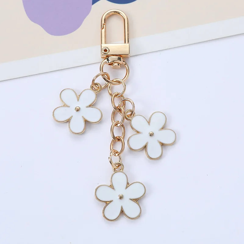Porte clé fleur