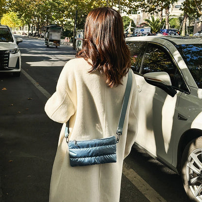 sac de luxe femme sac bandoulière femme sac de luxe femme marque célèbre MOODS-Ensemble de Sacs à Main en Tissu de Coton Matelassé pour Femme, 2 en 1, observateur, Grande Capacité, Cabas, Dernière Collection Hiver 2025