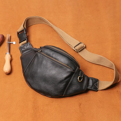 Sac banane vintage homme
