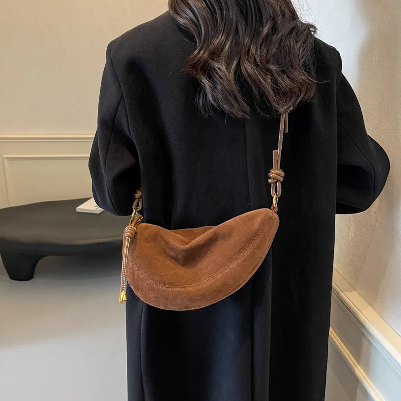 Sac à main demi-lune