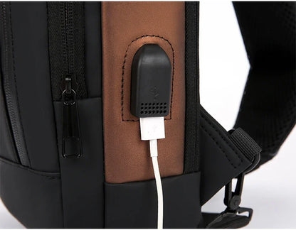 Sac banane antivol homme