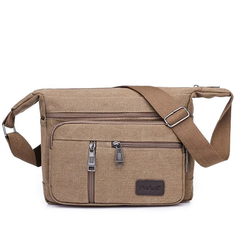 Hommes toile sacs à bandoulière fourre-tout décontracté voyage hommes sac à bandoulière de luxe sacs de messager mode haute qualité sac à main