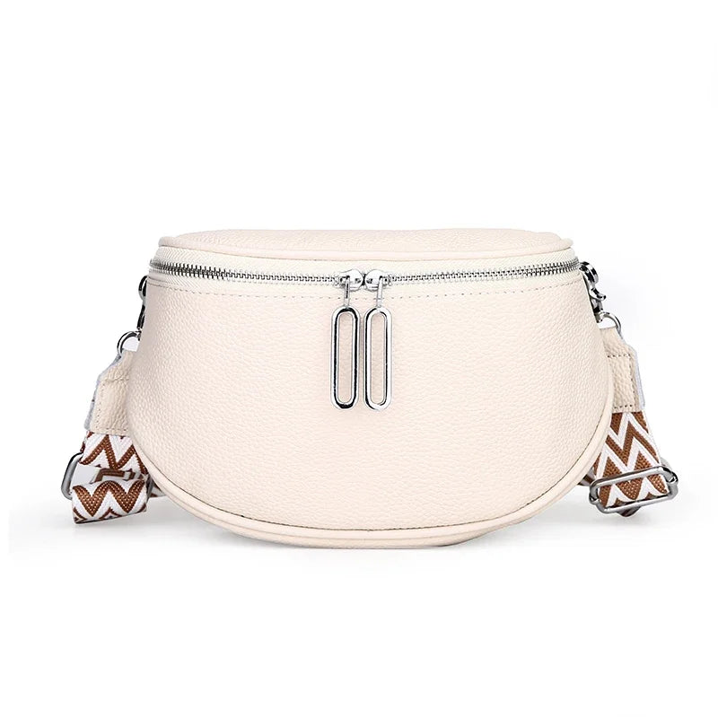 Sac banane femme cuir
